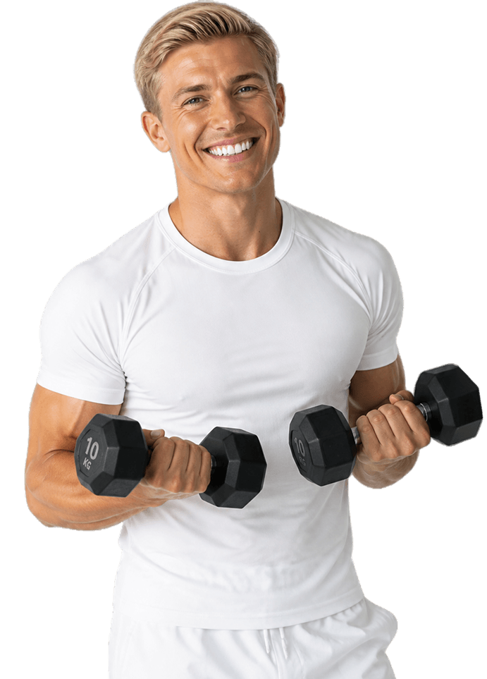 Athletic man